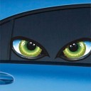 Autocollants yeux 2 pcs 3