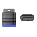 Autodiagnostica OBD2 Bluetooth BT200 Lite con connettore a 16 pin e diagnostica dell'intero veicolo per 30 marche di auto Android e iOS nera con blu 4