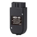 Autodiagnostik USB OBD V26.9 för VW Audi Škoda och Seat 1996 till 2023 med chip STM32F429 och K- och CAN-länk svart med engelsk mjukvara 2
