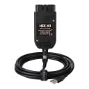 Autodiagnostik USB OBD V26.9 til VW Audi Škoda og Seat 1996 til 2023 med chip STM32F429 og K- og CAN-bus sort med engelsk software 4