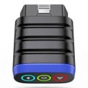 Autodiagnostika OBD2 Bluetooth BT200 Lite s 16pin konektorem a diagnostikou celého vozu pre 30 značiek áut Android aj iOS čierna s modrou 1