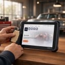 Autodiagnostika ThinkScan 689BT με tablet και Bluetooth OBD2 προσαρμογέα CAN FD και DoIP για διάγνωση ολόκληρου του οχήματος και κωδικοποίηση ECU 7