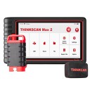 Autodiagnostika ThinkScan Max 2 s 6palcovým displejem 28 servisními resety a Bluetooth VCI černo-červená pro diagnostiku všech systémů 1