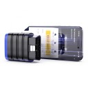 Αυτοδιαγνωστική OBD2 Bluetooth BT200 Lite με σύνδεση 16pin και διάγνωση ολόκληρου του οχήματος για 30 μάρκες αυτοκινήτων Android και iOS μαύρη με μπλε 6