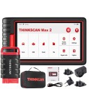 Autodiagnostique ThinkScan Max 2 avec écran de 6 pouces, 28 réinitialisations de service et VCI Bluetooth noir-rouge pour le diagnostic de tous 3