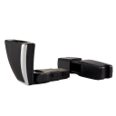 Autokledinghanger 20 x 46 cm Hoofdsteunhouder ABS en aluminium Autohanger voor jas, overhemd, jas Draagvermogen 20 kg 2