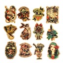 Αυτοκόλλητα 10/30/50 τμχ 2