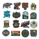 Αυτοκόλλητα κατασκήνωσης 50 τμχ E264 6