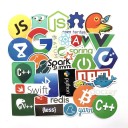 Αυτοκόλλητα προγραμματιστή 50 τμχ E131 3