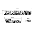 Αυτοκόλλητη προστατευτική ταινία για το κάτω σωλήνα του πλαισίου ποδηλάτου Αυτοκόλλητη κάλυψη κατά των γρατσουνιών Προστασία πλαισίου Διακόσμηση Ορεινών και Δρόμων ποδηλάτων 4