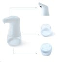 Automaattinen kosketukseton desinfektioannostelija infrapunasensorilla Säädettävä annostelumäärä Säiliö 360 ml 19,5 x 9,5 cm 7