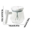 Automaattinen sekoitusmuki pyörivalla vispilällä pohjassa 400 ml paristokäyttöinen sekoitus 10,5 × 14 × 10 cm kahvimuki, kaakao 3