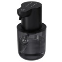 Automatic Touchless Dispenser 400 ml for Foam and Gel Soap with USB Cable in Black with Dark Transparent Reservoir 1