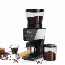 Automatický mlynček na kávu BioloMix 30 stupňov mletia Antistatický Časovač Priehľadný zásobník na zrná Čierny Na espresso aj americano 3