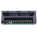 Automatický zavlažovací systém pro zahradu s časovačem 8 stanic AC 230 V s LCD displejem modro-šedý na řízení zavlažování 3