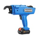 Automatikus roxorkötöző készlet 29 x 8,5 x 23 cm 12 V Elektromos acélbeton kötés 8–34 mm táskával 14