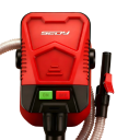 Automatikus üzemanyag-szivattyú automatikus leállítással akkumulátoros benzinhez és dízelhez 3,2 gallon percenként 3 adapterrel piros-fekete 1