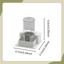 Automatische drinkbak voor reptielen 5,7 x 5,7 x 6,5 cm Herbruikbare container Creatief drinkstation voor gekko's, schildpadden, slangen en anderen 3