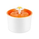 Automatische drinkfontein voor katten met bloem Capaciteit 1,6 l Filter en pomp Adapter 12 V Vermogen 2 W Afmetingen 19 x 19 x 16 cm 2