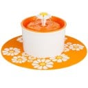 Automatische drinkfontein voor katten met bloem Capaciteit 1,6 l Filter en pomp Adapter 12 V Vermogen 2 W Afmetingen 19 x 19 x 16 cm 6
