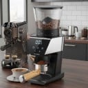 Automatische koffiemolen BioloMix 30 maalstanden Antistatisch Timer Transparante bonenhouder Zwart Voor espresso en americano 5