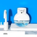 Automatische zeepdispenser van 149,5 mm hoog met een contactloze sensor en een doorzichtige reservoir voor schoonmaakmiddel in witte kleur 5