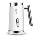 Automatischer Milchaufschäumer DEVISIB 3in1 Behälter 300 ml Leistung 500 W Heiße und kalte Milchschäume Milch erhitzen Edelstahlkanne Weiß Für Latte 1