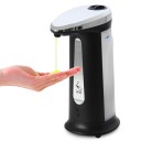 Automatisk berøringsfri sæbedispenser 400 ml med infrarød sensor til hygiejnisk håndvask På AAA-batterier 20,5 x 11 x 10 cm 4