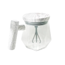 Automatisk blandningsmugg med roterande propeller i botten 400 ml batteridriven blandning 10,5 × 14 × 10 cm mugg för kaffe, kakao 1