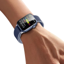 Automatisk installationssats Skärmskyddsförpackning för Apple Watch 44 mm Hydrogelfilm för Series 4 5 6 SE Full täckning av skärmen 4