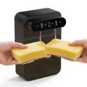 Automatisk sæbedispenser 2 x 400 ml med dimensioner på 150 x 220 x 95 mm, to udløb og berøringsfri sensor i sort 1