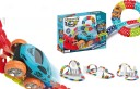 Automatiske LED-racerbiler med bane 138 stk. 2