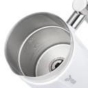 Automatizator de spumă de lapte DEVISIB 3 în 1 Capacitate 300 ml Putere 500 W Spumă caldă și rece Încălzire lapte Căniță din oțel inoxidabil Alb 7