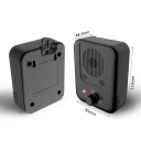 Automatizator ultrasonic pentru respingerea lătratelor câinilor 11 x 8,5 x 4,9 cm 3 nivele de sensibilitate Dispozitiv de antrenament 2