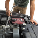 Automechanický stetoskop na počúvanie motora a valcov sluchová detekcia závad sonda 3,3 mm dĺžka 30 cm nerezová oceľ a plast čierny 7
