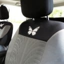 Autopotah na predné sedadlo Dizajn pneumatík s motýlikom Ochranný potah na autosedačku Polyester Štýlový vzor Jednoduchá údržba 9
