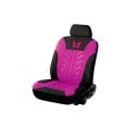 Autopotah na přední sedadlo Design pneumatiky s motýlkem Ochranný potah na autosedačku Polyester Stylový vzor Snadná údržba 8