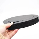 Autóreproduktorokhoz készült 6,5" habszivacs alátét, 2 db, hangszigetelés, mélyhangok erősítése, 19,5 cm átmérő, fekete 2