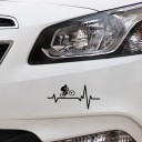Autosticker - fietser 3