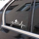Autosticker - fietser 4