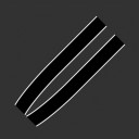 Autostrepen stickers 2 stuks 12