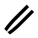 Autostrepen stickers 2 stuks 9