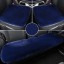 Autósülés párnakészlet Plüss autósülés párnák Meleg huzat első és hátsó autósüléshez 3db 7