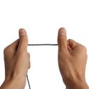 AUX kabel 3,5mm jack samec na samec Pro propojení telefonu nebo přehrávače s reproduktorem Ohebné nylonové opletení Délka 1 m 4
