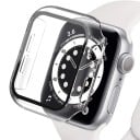 Avanceret beskyttelsescover til Apple Watch 40 mm, 360° hærdet glas og solid ramme til Series 4, 5, 6, SE, maksimal beskyttelse 17