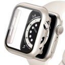 Avanceret beskyttelsescover til Apple Watch 40 mm, 360° hærdet glas og solid ramme til Series 4, 5, 6, SE, maksimal beskyttelse 21