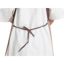 Avental de cozinha à prova de água 71 x 68 cm com estampa Hello Estilo japonês Grande bolso Cozinhar Assar Avental prático e confortável 3