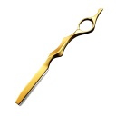 Avsmalnande frisörkniv för hår 15 cm Aluminium barberkniv Textureringskniv för avklippning av hår och styling av frisyr 6