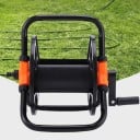 Avvolgitore portatile per tubo da giardino supporto compatto in plastica con avvolgimento manuale per irrigazione 2
