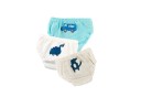 Baby blebukser med print - 3 stk. 7